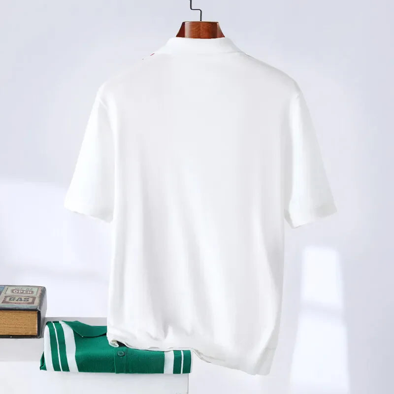 Luca | Retro Knit Button-Up