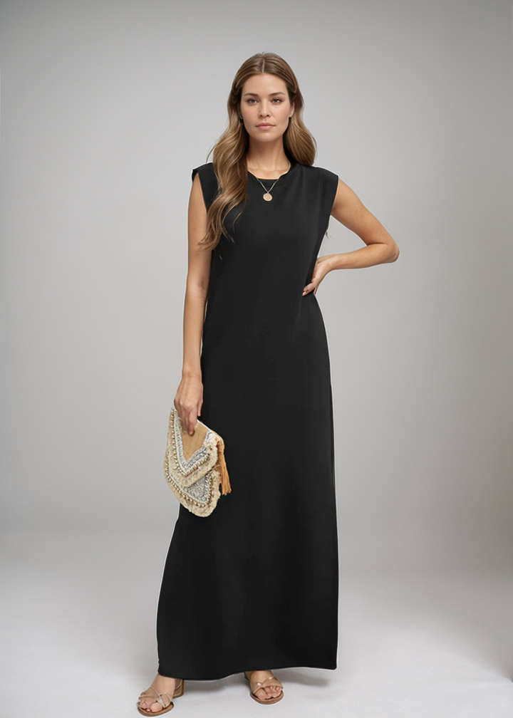 Therese | Minimalist Sleeveless Maxi Dress