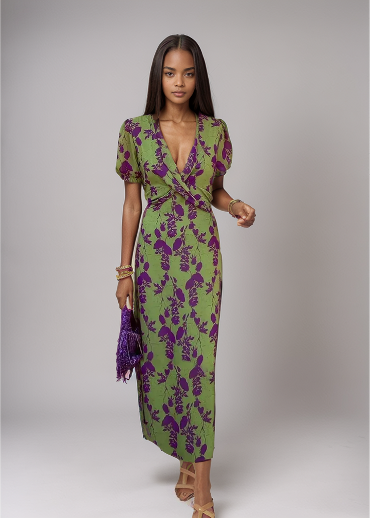 Livia | Timeless Wrap Maxi Dress