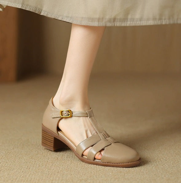 Joan | Timeless T-Bar Flats