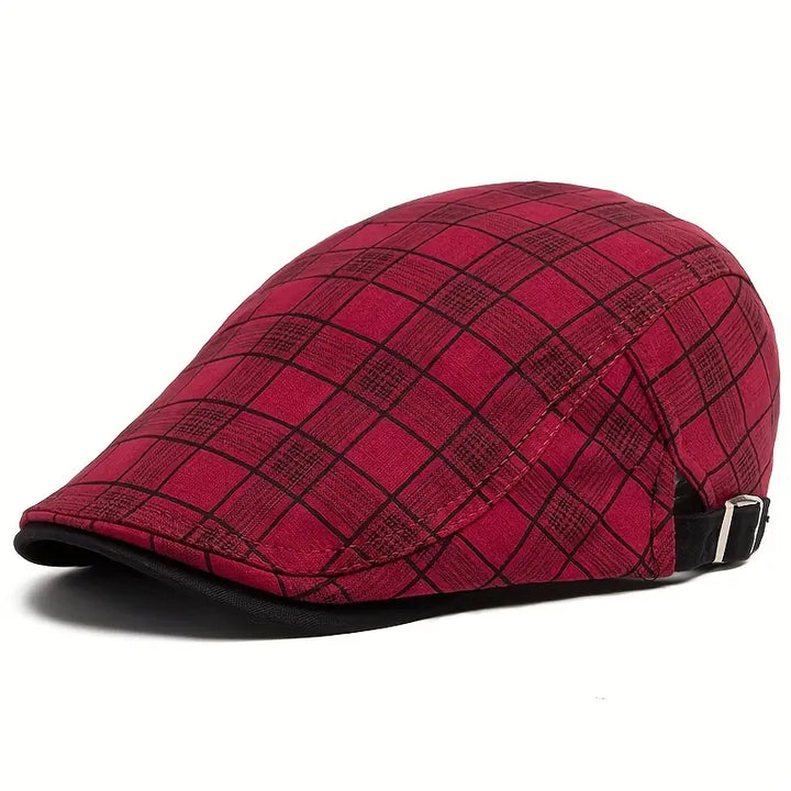 Shelby | Adjustable Vintage Plaid Cap