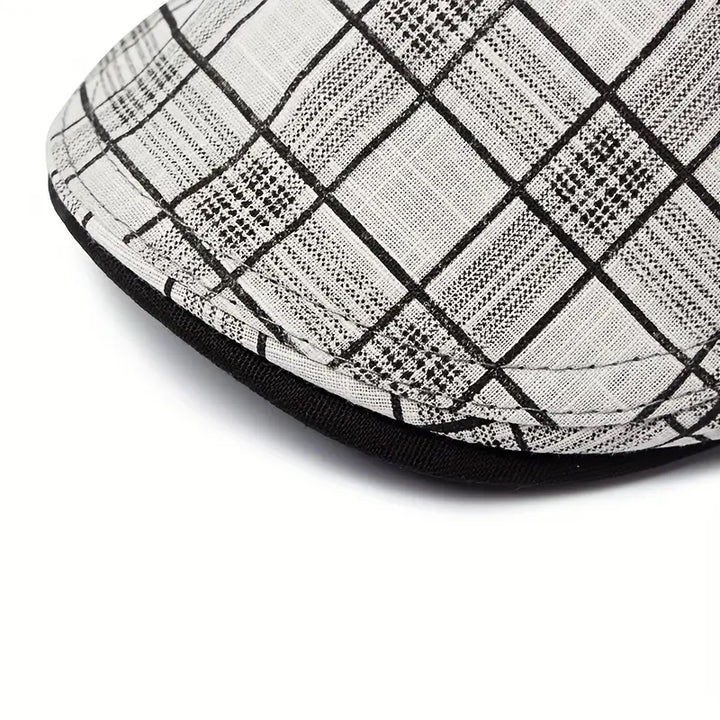 Shelby | Adjustable Vintage Plaid Cap