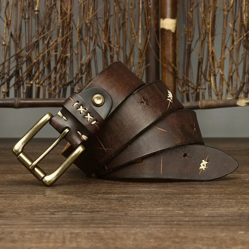 Whitcombe | Handcrafted Buffalo Leather Belt