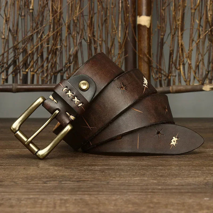 Whitcombe | Handcrafted Buffalo Leather Belt
