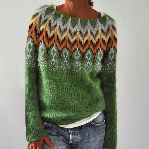 Silvia™ - Retro-Sweater
