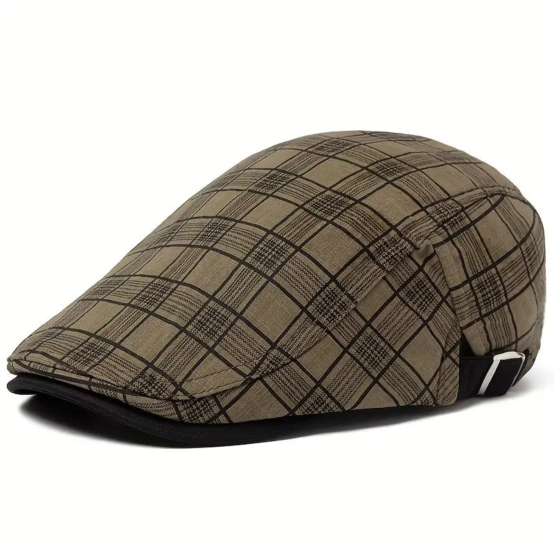 Shelby | Adjustable Vintage Plaid Cap