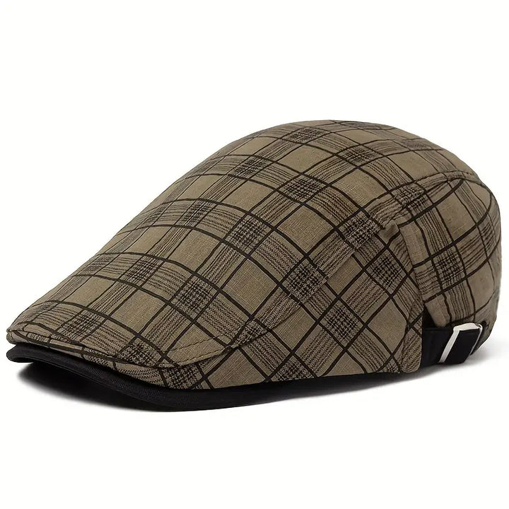 Shelby | Adjustable Vintage Plaid Cap