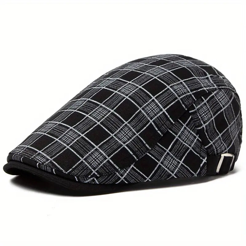 Shelby | Adjustable Vintage Plaid Cap