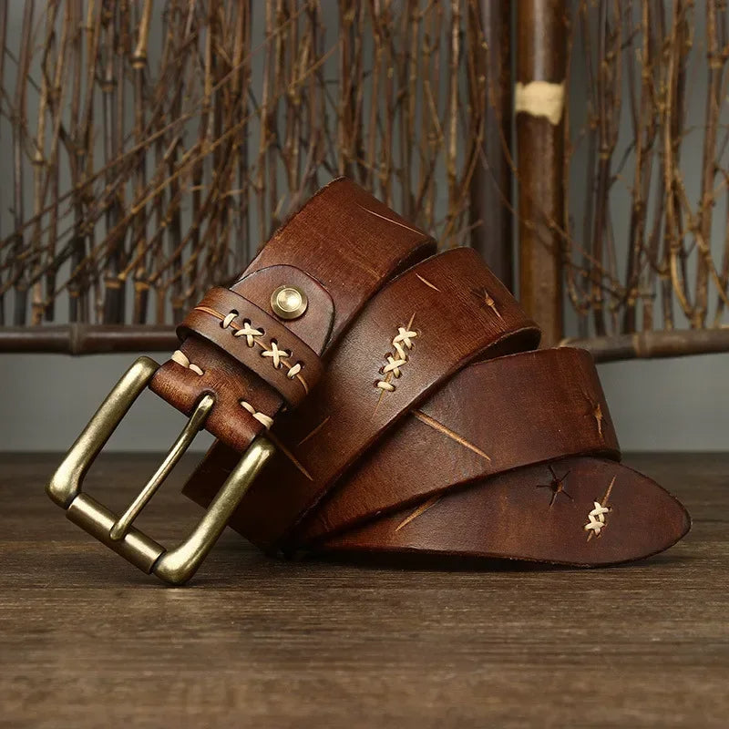 Whitcombe | Handcrafted Buffalo Leather Belt