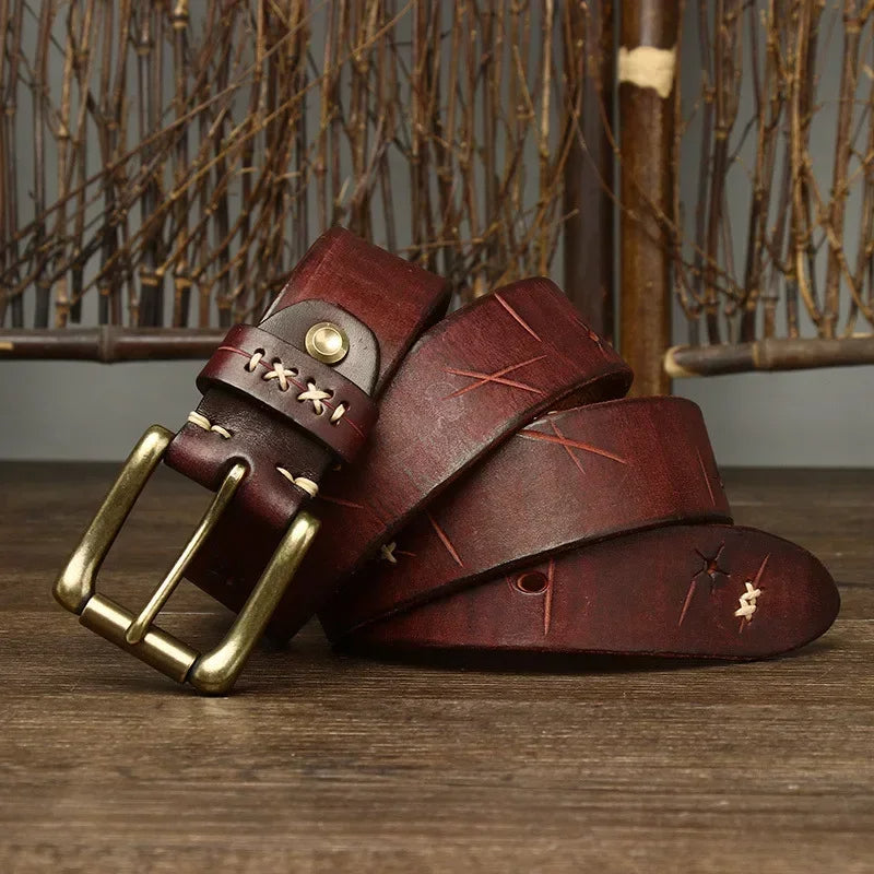 Whitcombe | Handcrafted Buffalo Leather Belt