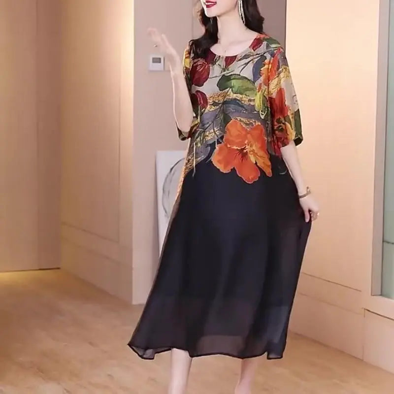 Marilla | Floral Whisper Maxi Dress