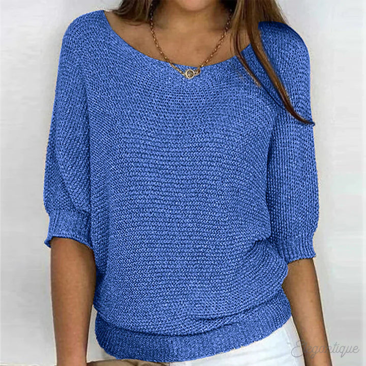 Luigia - Elegant Knit Sweater